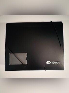 USED Creative Memories Black File Mate Portable Organizer - Excellent Condition